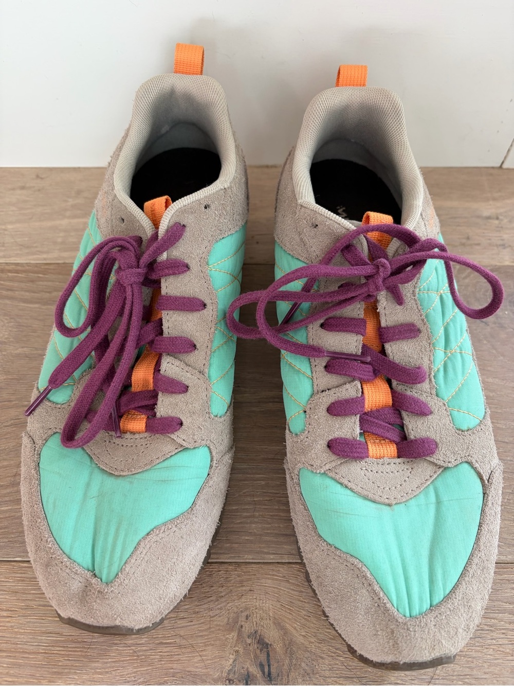 Merrell Alpine Women's casual retro sneakers in the "Moon Mint" colorway - 10